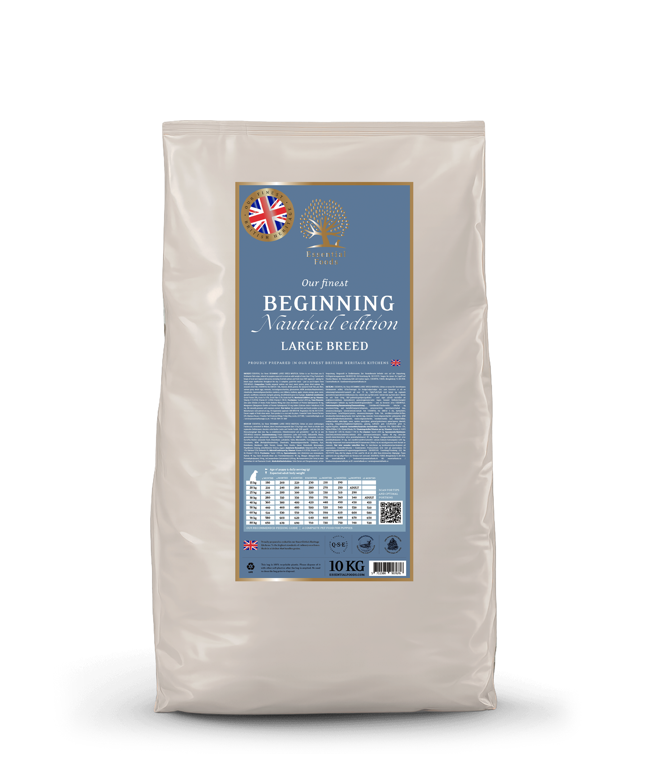 OUR FINEST BEGINNING LARGE BREED NAUTICAL EDITION, 10KG