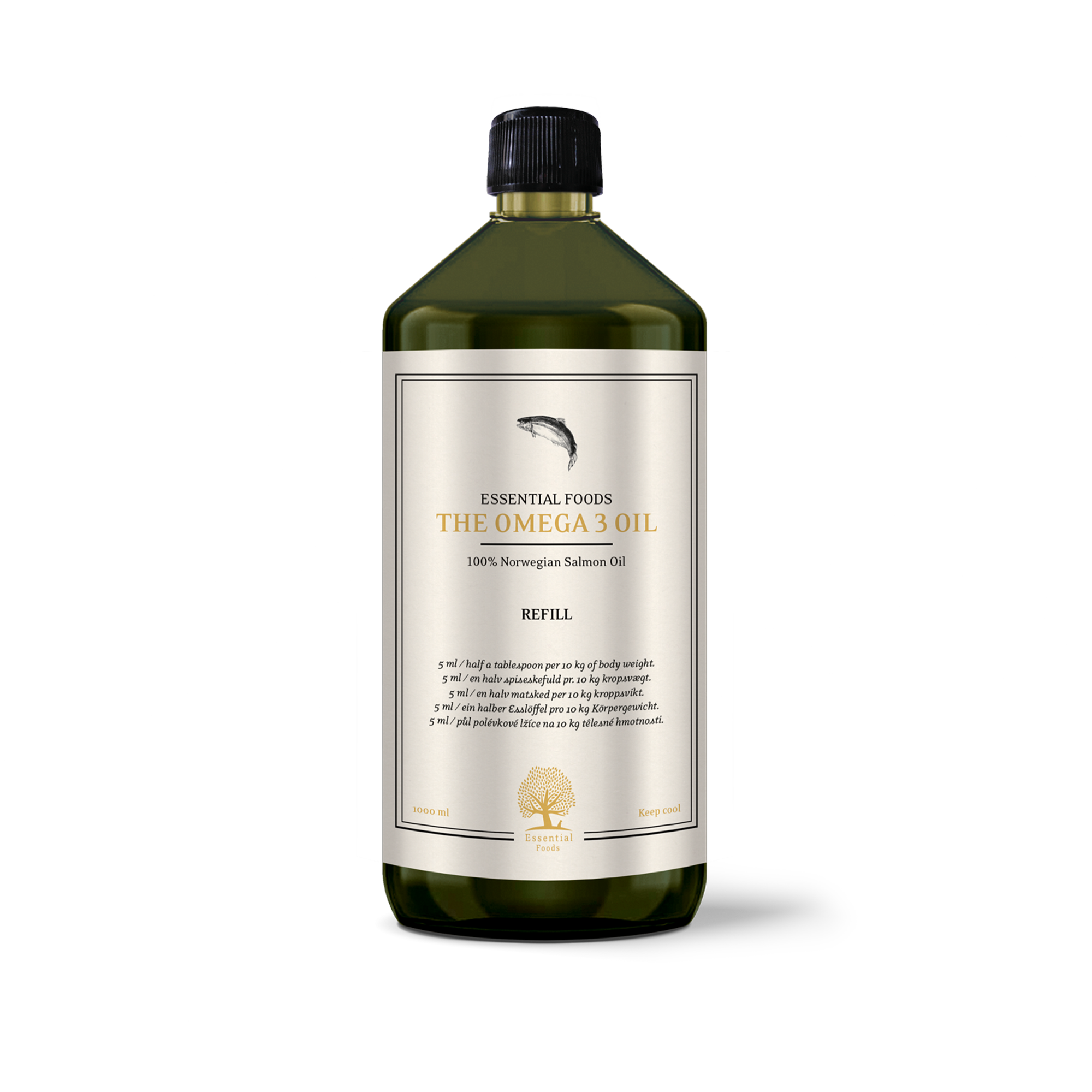 THE OMEGA 3 OIL 1l.