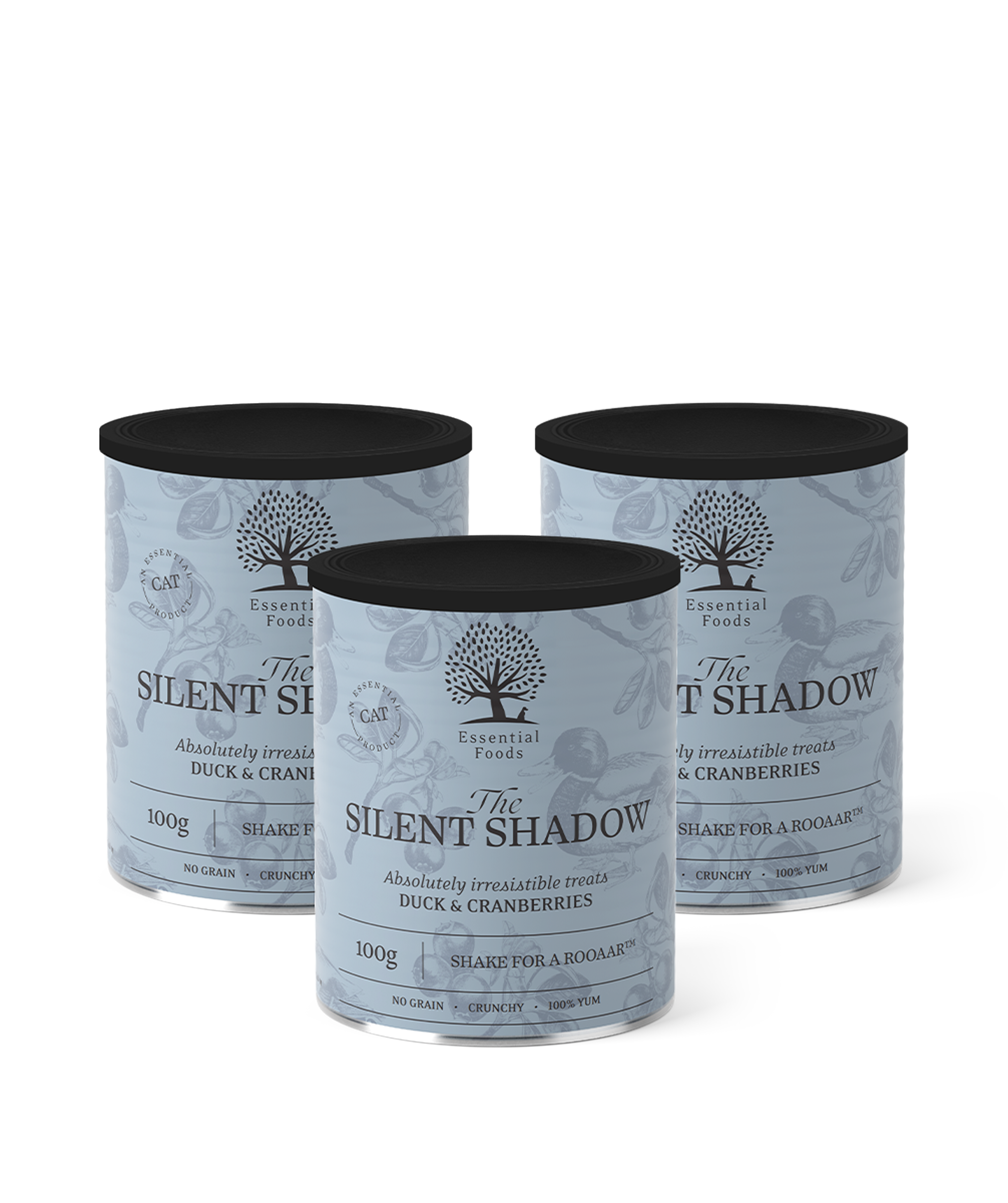 THE SILENT SHADOW x 3